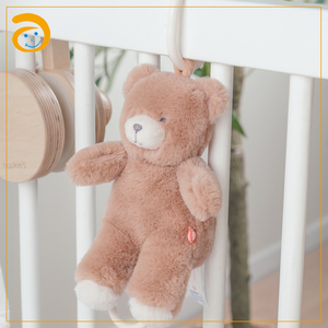 Nuovo Arrivo: Giocattolo Musicale Pendente in Peluche, Modello Orsetto, Elefante, Coniglio, Mobile per Culla con Carillon, Regalo per Neonati - Product Image 4