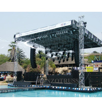 Sistema de Estructura de Techo de Truss para Escenario de Conciertos de Aleación de Aluminio Ligero