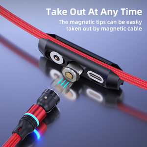 Organizer per cavi e punte magnetiche | Cavo di gestione senza groviglio in Silicone con connessione magnetica a 3 slot (per punte a 9pin) - Product Image 4