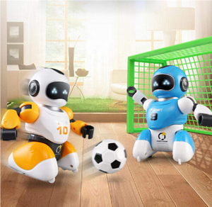 Nouvel article en ligne, <span class=keywords><strong>Robot</strong></span> de combat Intelligent USB RC, <span class=keywords><strong>jouet</strong></span> de Football, 2 paquets, <span class=keywords><strong>jouet</strong></span> <span class=keywords><strong>Robot</strong></span> de Football, <span class=keywords><strong>jouet</strong></span> éducatif Intelligent - Product Image 2