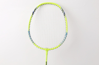 Raquette de badminton professionnelle en acier et PU, légère et de haute qualité, pour joueurs avancés, entraînement en intérieur/extérieur, vente en gros d'usine