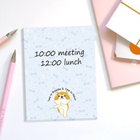 Bloc-notes personnalisé de fabrication chinoise bloc-notes animaux Pack pour collègues de bureau
