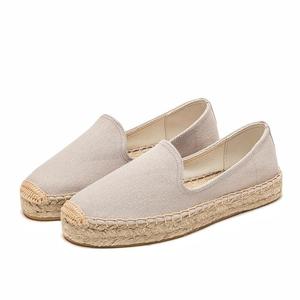 Alpargatas de pescador de mezclilla al aire libre suela media lona zapatos mujeres <span class=keywords><strong>2022</strong></span> <span class=keywords><strong>mocasines</strong></span> para damas - Product Image 4