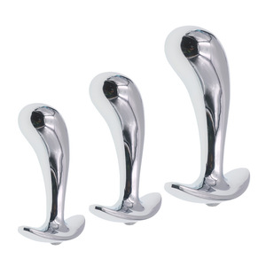 Masseur de prostate en acier inoxydable Bouchon de cul en métal Jouet anal pour hommes femmes - Product Image 4