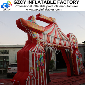 Ngoài trời <span class=keywords><strong>Inflatable</strong></span> lối vào vòm <span class=keywords><strong>Inflatable</strong></span> đua bắt đầu kết thúc dòng vòm cho quảng cáo tổ chức sự kiện - Product Image 5