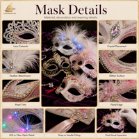 Masque d'Halloween en PVC mosaïque miroir, tête de mort, scintillant, couvre-visage complet pour fête costumée, cosplay