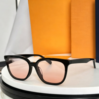Lunettes de soleil carrées à monture intégrale en PC léger avec verres polarisés dégradés, protection UV400, lunettes de soleil unisexes tendance pour l'extérieur