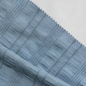 Tissu en maille à ressorts haute densité, durable, froissé, léger, en polyester/spandex, respirant, pour rideaux, vente en gros - Product Image 6