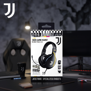 Auriculares para juegos MULTIPIATTAFORMA Juventus Negro y Blanco CGP50011 - Product Image 3