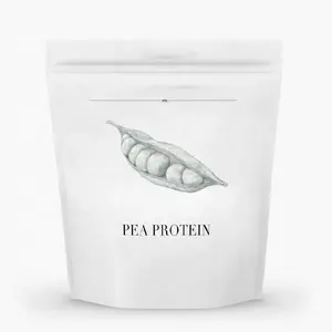 مصنع OEM بروتين فانيلا للرياضة والتغذية من البازلاء معزول 80% مسحوق بروتين البازلاء المتحلل