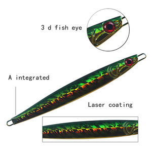 Señuelo de pesca Jig Lure de 180g y 175mm de hundimiento rápido para pesca en aguas profundas, ideal para la pesca de pez cinta japonés con técnicas de jigging. - Product Image 4