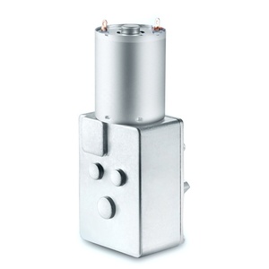 Couple élevé 15-500 tr/min boîte de vitesses à 90 degrés 58*40mm boîte de vitesses à vis sans fin Turbo + moteur à courant continu 555 pour stylo d'impression 3D et tondeuse à gazon - Product Image 2