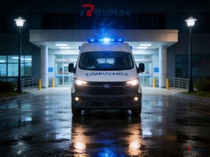 Ambulancia <span class=keywords><strong>Todoterreno</strong></span> 4x4 con Equipo Médico para Rescate en el Desierto, Vehículo Médico - Product Image 4