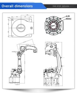 Bras de soudage robotisé à 6 axes, robot de soudage à l'arc automatique pour diverses tâches de soudage de métaux - Product Image 5