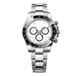 2024 New Product Mechanical watch 40mm clean Factory 904L Steel ETA 4131 Movement Thickness 12.2mm 126500 Panda Watch