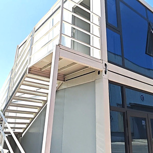 Waiyang Nhà Máy Trực Tiếp Chất Lượng Tốt Dễ Dàng Để Cài Đặt Modular Cabin 2 Câu Chuyện Prefab Nhà Phẳng Gói Container Nhà - Product Image 6