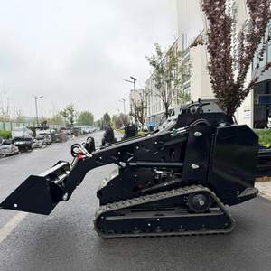 High-Efficiency 360kg 460kg 500kg <b>Wheel</b> <b>Small</b> Mini Skid Steer Cheap for Sale - Product Image 3