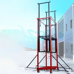 3.5M 220V elektrikli iskele kaldırma mobil uzaktan kumandalı kılavuz ray tipi otomatik kaldırma platformu taşınabilir kriko - Product Image 4