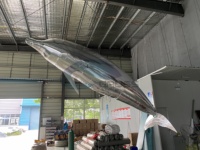 Delfín Volador Inflable Personalizado de Alta Calidad con Control Remoto, Globo Duradero para Eventos, Espectáculos de Drones Aéreos