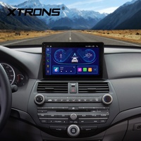 Autoradio Android 10,1 pouces 4+64 Go pour Honda Accord 2008-2012, écran IPS Octa Core, égaliseur DSP, multiples interfaces utilisateur, CarPlay, CE-XTRONS