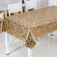 Nappe de table en PVC tissée de luxe moderne RNPT, résistante à la chaleur, imperméable et anti-taches PW337-M003