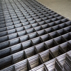 Vente en gros de plaques de treillis métallique en acier renforcé SL62 SL82 SL92, treillis métallique soudé simple renforcé pour la coupe de barres d'armature en béton - Product Image 1