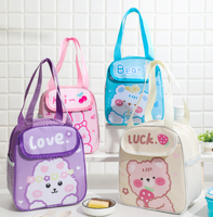 Dessin animé nouveau Mochila sac à main enfants maternelle sac à déjeuner haute capacité enfants école sacs à déjeuner