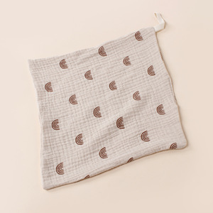 Asciugamani per il viso del bambino morbido asciugamano per il viso di garza del bambino lavare mussola quadrato asciugamano per il neonato - Product Image 2