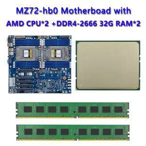 For MZ72-HB0 Motherboard Support Dual EPYC 7452 7413 7513 7713 7302 7352 CPU <strong>Processor</strong> 16Slot RAM DDR4 3200mhz - Product Image 3