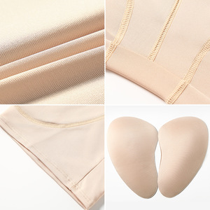 Shorts sculptants sans couture à haute élasticité pour <span class=keywords><strong>femme</strong></span>, effet rehausseur de fesses et compression abdominale - Product Image 4