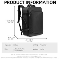 Sac à dos de voyage de loisirs imperméable grande capacité personnalisable OEM/Simple et multifonctionnel pour ordinateur portable