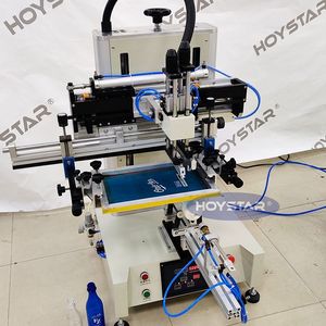 Plastic Cup Glass Perfume Bottle Screen Printing Machine for Sale