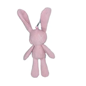 2023 Goedkope Paashaas Knuffel Schattige Pluche Konijn Sleutelhanger Groothandel Bunny Sleutelhanger Konijnen Decoratie