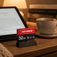 Carte mémoire Flash au design durable, 8 Go, 16 Go, pour lecteur de livres numériques, stockage d'e-books, classe 10 U3, transport pratique