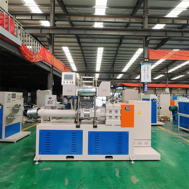 Two-Color Silicone Tube and LED Neon Strip Production Line Rubber Extruder Machine