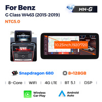 Radio para Auto con Android 13, 8GB, 128GB, Auto Car-Play, para Benz Clase G W461 W463 2011-2018, Video, Audio, BT, DSP, Qualcomm Snapdragon 680