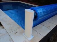 Système électrique automatique pour piscine enterrée, sécurité des piscines extérieures, lames en plastique automatiques