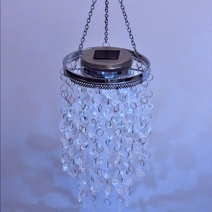 Suministro de fábrica Cristal de diferentes formas + material plástico luz solar para jardín Luz solar para exteriores de alta calidad - Product Image 2