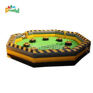 Total de défi gonflable mécanique wipeout effondrement <span class=keywords><strong>jeux</strong></span> de sport - Product Image 1