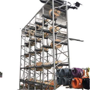 Étagères à poutres thermolaquées 2,5 tonnes par niveau, noires, longueur et profondeur personnalisées pour système de stockage commercial en entrepôt - Product Image 1