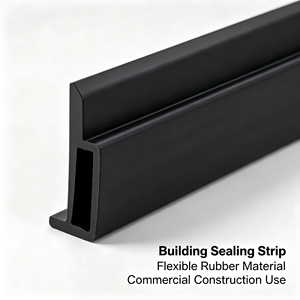 Système de fixation rapide pour barre de joint de construction, bande d'étanchéité commerciale pour montage au plafond, pour murs et panneaux intérieurs - Product Image 3