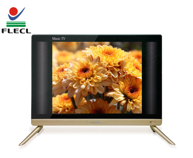 FLECL  Lcd Led Tv 15/17/19/22/24 Inch Small Size square Panel Lcd Tv with Led Backlight  Mini Home Led Tv with Sounds Ba