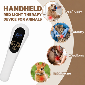 Appareil <span class=keywords><strong>de</strong></span> luminothérapie portable à lumière rouge pour animaux <span class=keywords><strong>de</strong></span> compagnie, soulagement <span class=keywords><strong>de</strong></span> la douleur à domicile, baguette LED rechargeable pour chiens, chats, chevaux, soins vétérinaires - Product Image 6