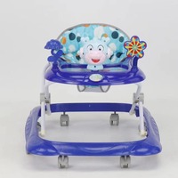 Porteur pliable pour bébé, jouet à chevaucher, charge 20 kg, cadre en plastique pour nouveau-nés et tout-petits, jeu d'intérieur