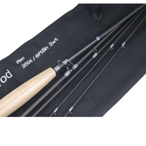 คันเบ็ด IM8 คาร์บอนไฟเบอร์จากเกาหลีใต้ แบบยืดหยุ่น 6 ฟุต 6 นิ้ว 2wt แบบเร็ว - Product Image 2