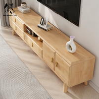 Meuble TV moderne en bois, écologique et personnalisable, pour salon et chambre à coucher