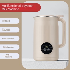 Machine à lait automatique 1L fabrication de soja robot culinaire à soja processeur électrique mélangeur robuste maison industrielle fabricant de soupe - Product Image 5