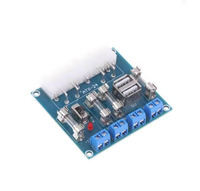 Carte de distribution d'alimentation ATX de bureau HU-M28W, module de test d'alimentation PC, carte adaptatrice de circuit de sortie d'alimentation