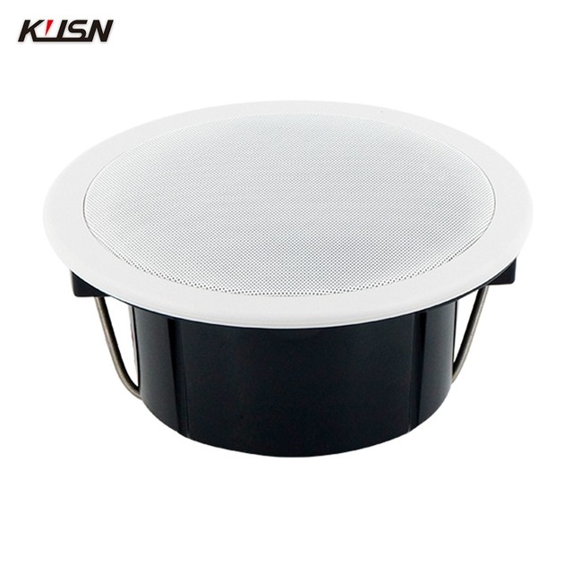 6.5 Inch 6W 100V Ceiling Speaker Ceiling Mounted Powered Speaker PA System Perfect Sound Quality for Amplifier Station Home