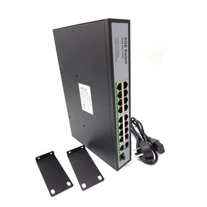1000Mbps 250W PoE chuyển đổi <span class=keywords><strong>16</strong></span> cổng 10 100M PoE chuyển đổi 2 Gigabit Uplink 1000M RJ45 với 1 Gigabit SFP khe cắm mạng chuyển đổi - Product Image 1